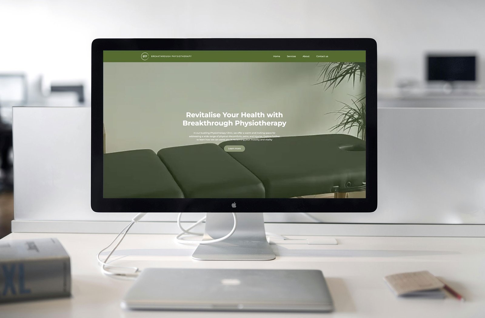 Breakthrough Physio website